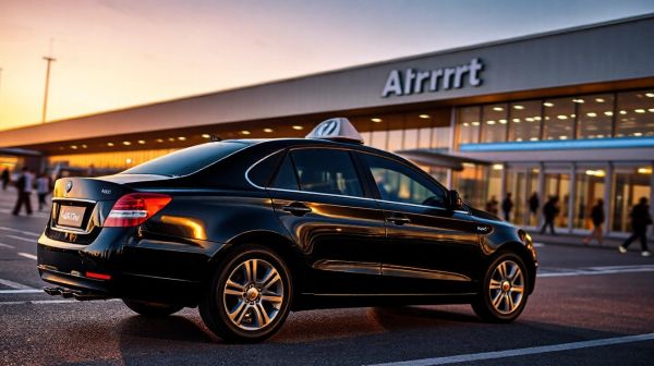Service de taxi personnalisé à l'aéroport de Lyon 24/7