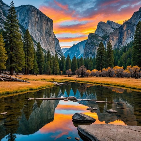 Quels sont les meilleurs sentiers pour une randonnée dans le Parc National de Yosemite, USA?
